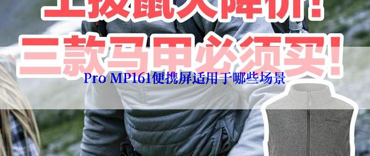 Pro MP161便携屏适用于哪些场景