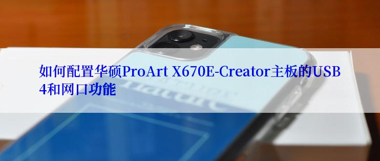如何配置华硕ProArt X670E-Creator主板的USB4和网口功能