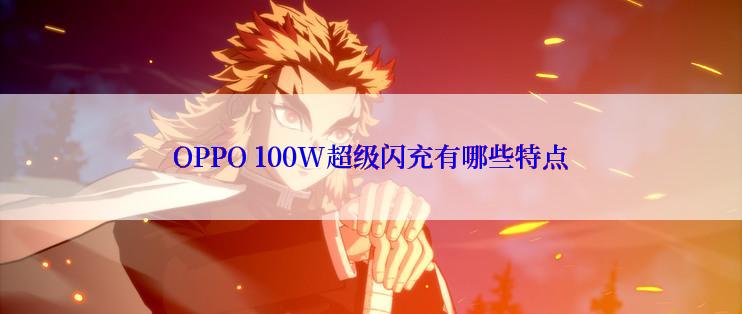 OPPO 100W超级闪充有哪些特点
