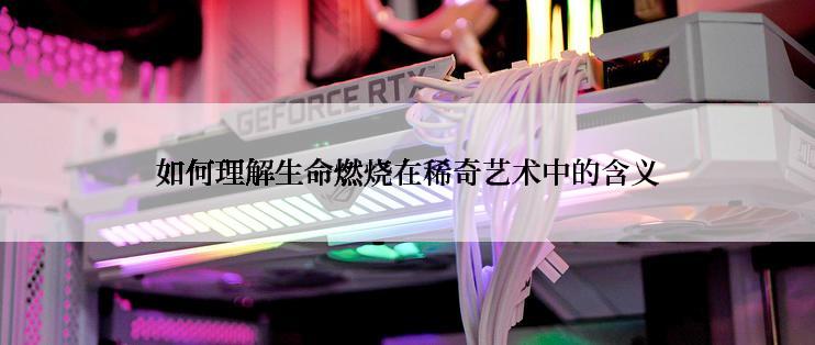 如何理解生命燃烧在稀奇艺术中的含义