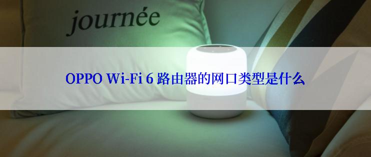 OPPO Wi-Fi 6 路由器的网口类型是什么