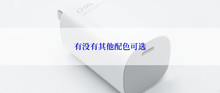 有没有其他配色可选
