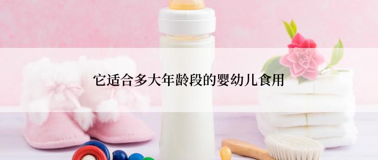 它适合多大年龄段的婴幼儿食用