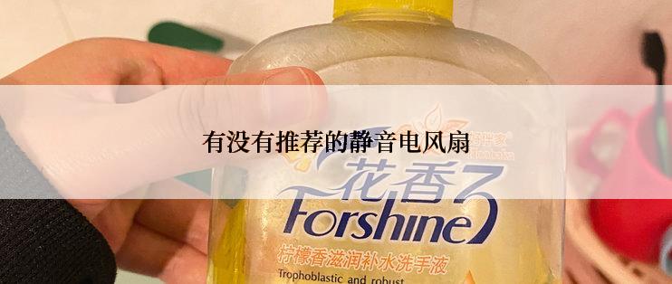 有没有推荐的静音电风扇