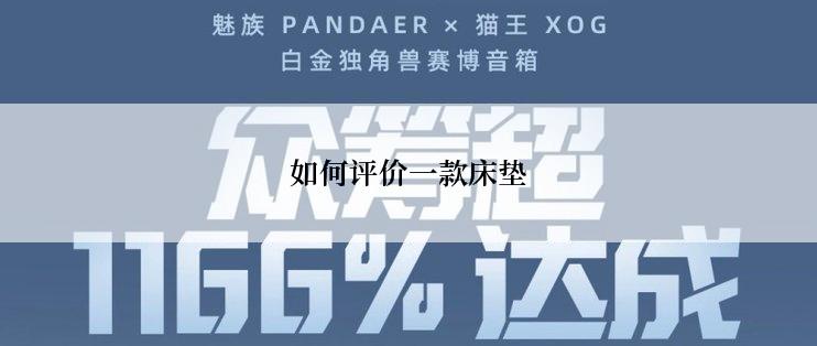 如何评价一款床垫