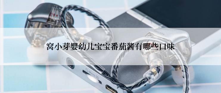 窝小芽婴幼儿宝宝番茄酱有哪些口味