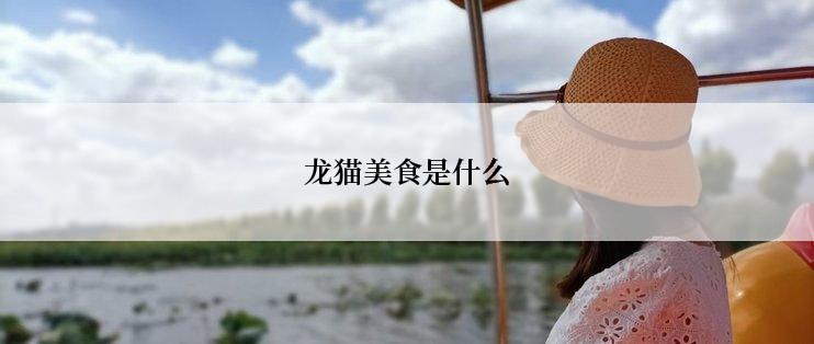 龙猫美食是什么