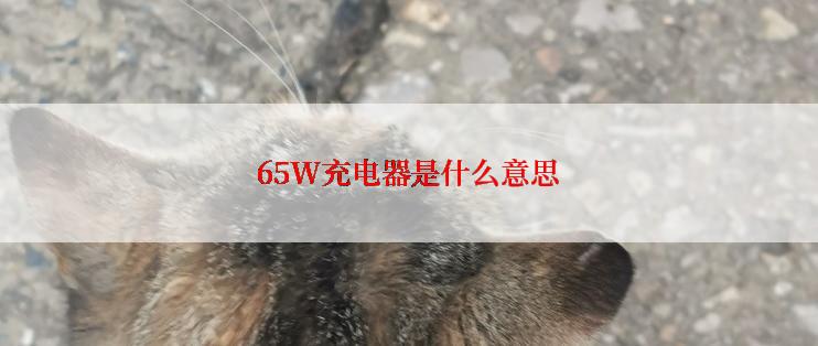 65W充电器是什么意思
