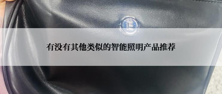 有没有其他类似的智能照明产品推荐