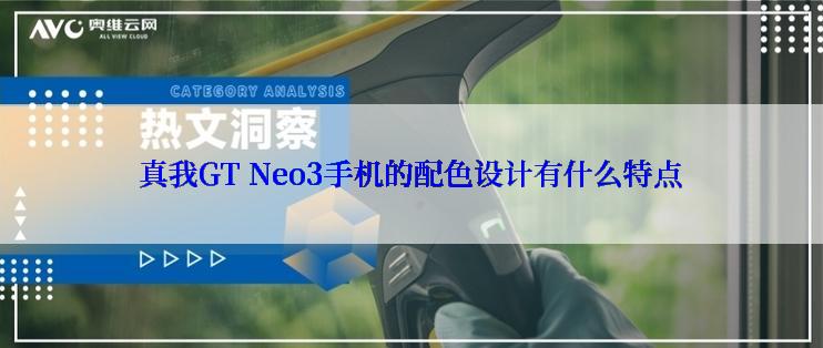 真我GT Neo3手机的配色设计有什么特点
