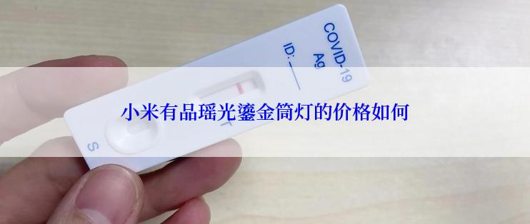 小米有品瑶光鎏金筒灯的价格如何