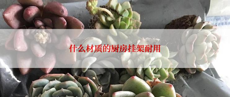 什么材质的厨房挂架耐用