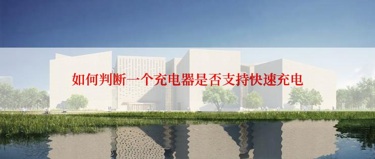 如何判断一个充电器是否支持快速充电