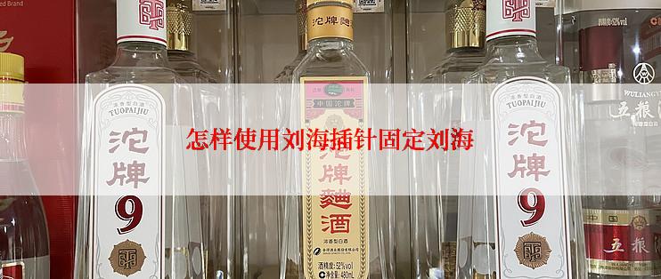 怎样使用刘海插针固定刘海