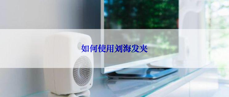 如何使用刘海发夹