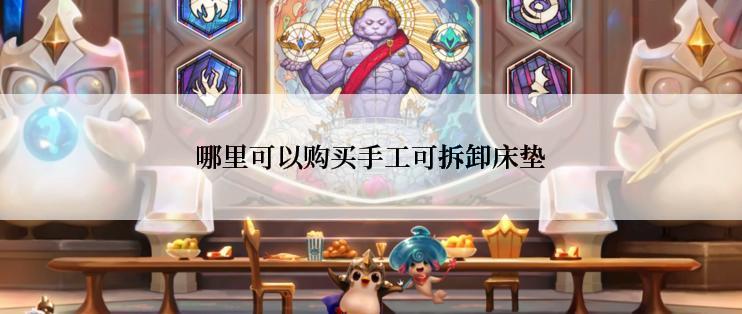 哪里可以购买手工可拆卸床垫