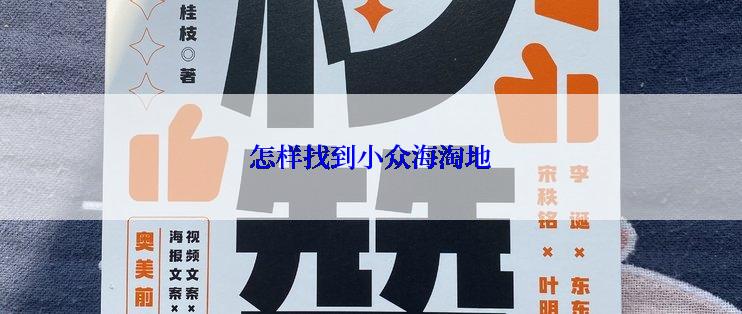 怎样找到小众海淘地
