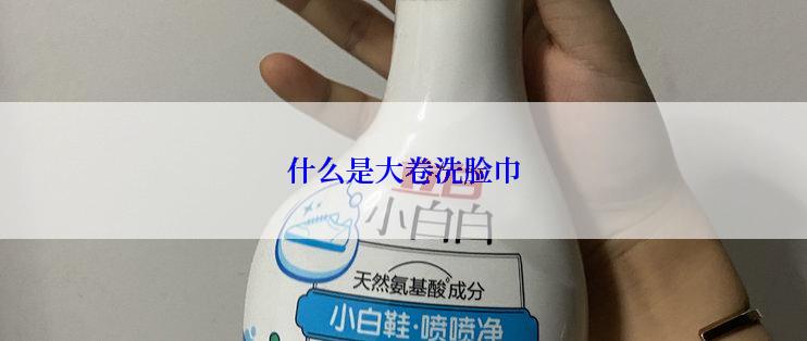 什么是大卷洗脸巾