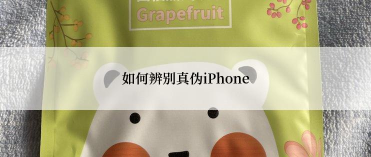 如何辨别真伪iPhone