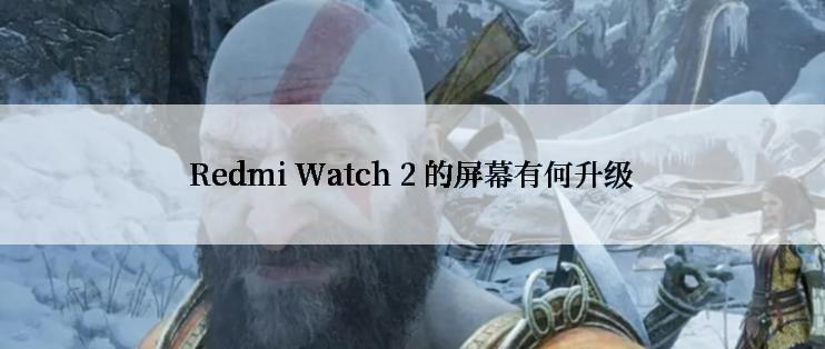 Redmi Watch 2 的屏幕有何升级