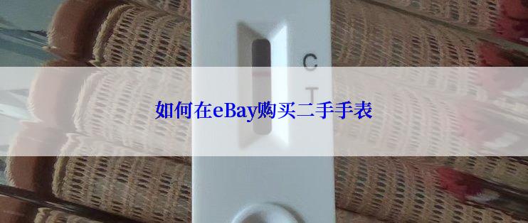 如何在eBay购买二手手表