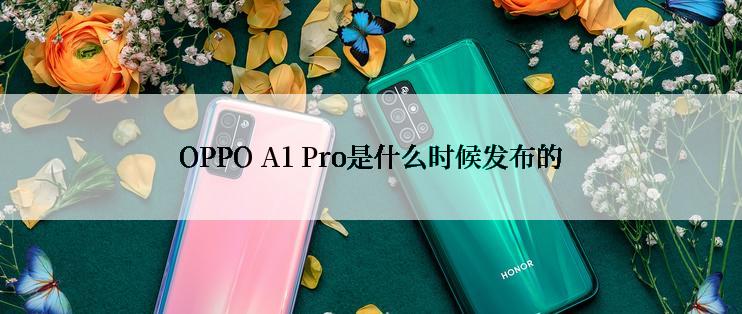 OPPO A1 Pro是什么时候发布的