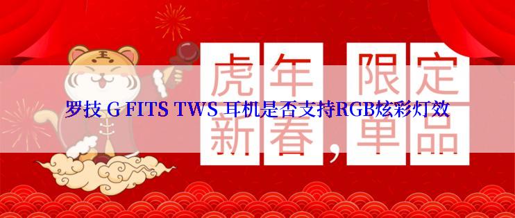 罗技 G FITS TWS 耳机是否支持RGB炫彩灯效
