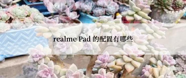 realme Pad 的配置有哪些