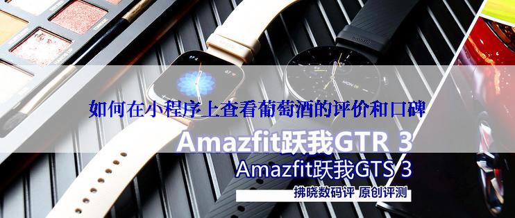 如何在小程序上查看葡萄酒的评价和口碑