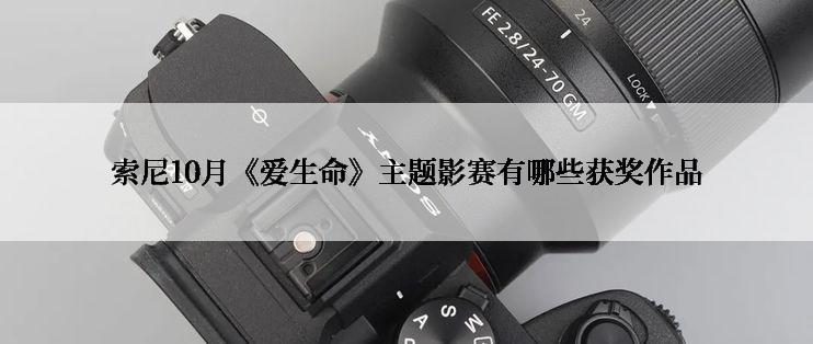 索尼10月《爱生命》主题影赛有哪些获奖作品