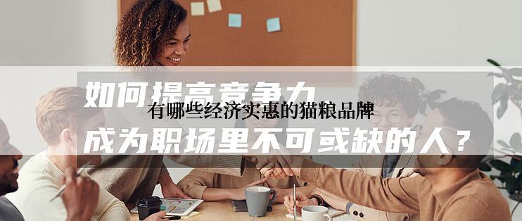 有哪些经济实惠的猫粮品牌