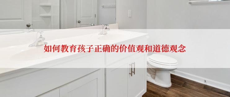 如何教育孩子正确的价值观和道德观念