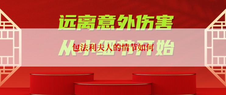 包法利夫人的情节如何