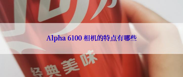 Alpha 6100 相机的特点有哪些