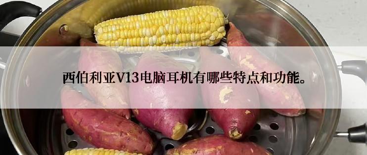 西伯利亚V13电脑耳机有哪些特点和功能。