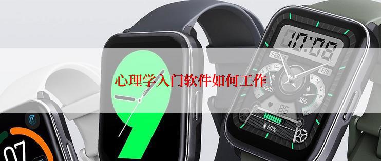心理学入门软件如何工作