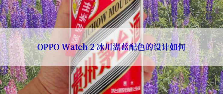 OPPO Watch 2 冰川湖蓝配色的设计如何