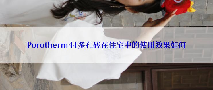 Porotherm44多孔砖在住宅中的使用效果如何