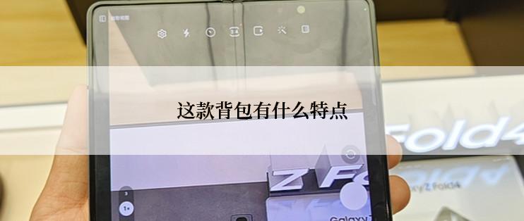 这款背包有什么特点