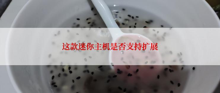 这款迷你主机是否支持扩展