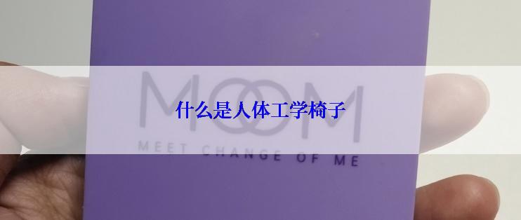 什么是人体工学椅子