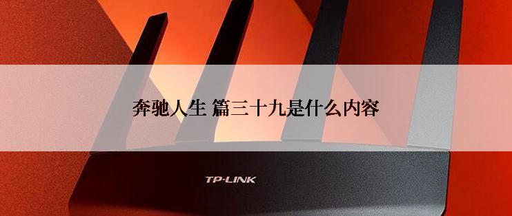 奔驰人生 篇三十九是什么内容