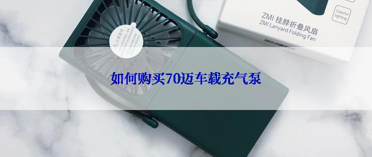如何购买70迈车载充气泵