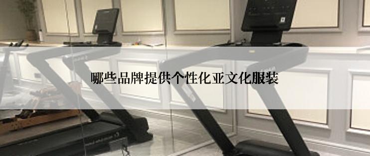 哪些品牌提供个性化亚文化服装