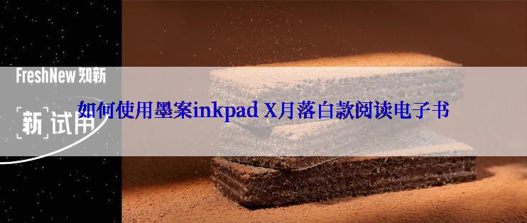 如何使用墨案inkpad X月落白款阅读电子书