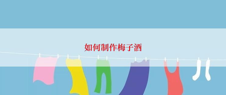 如何制作梅子酒
