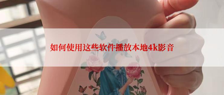 如何使用这些软件播放本地4k影音