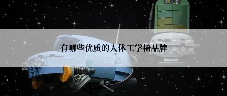 有哪些优质的人体工学椅品牌