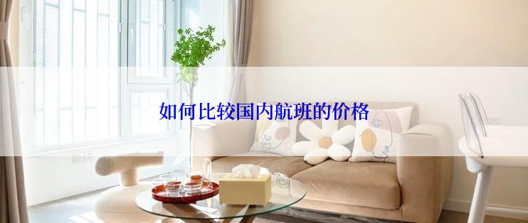 如何比较国内航班的价格