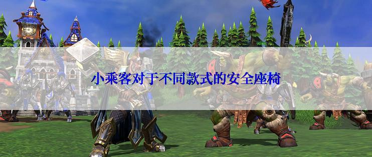 小乘客对于不同款式的安全座椅